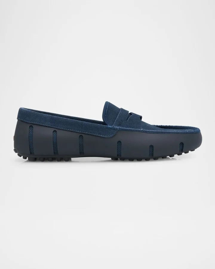 Men's Lux Suede and Rubber Drivers