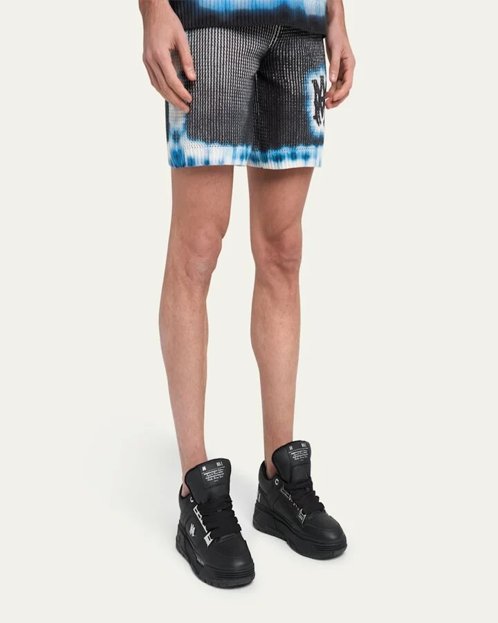 Men's MA-1 Leather High-Top Sneakers - Image 8