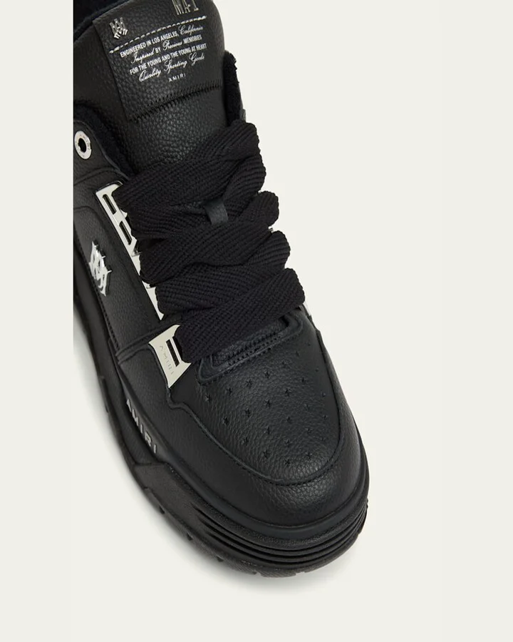 Men's MA-1 Leather High-Top Sneakers - Image 11