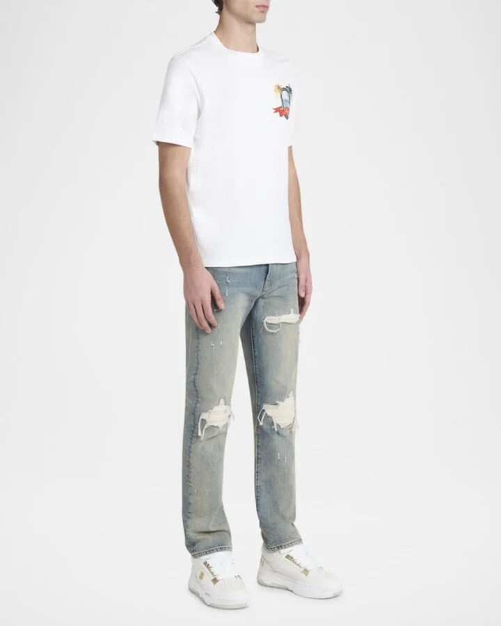 Men's MA-1 Leather High-Top Sneakers - Image 5