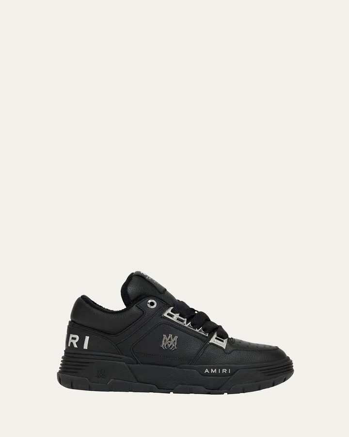 Men's MA-1 Leather High-Top Sneakers
