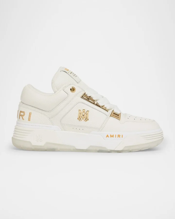 Men's MA-1 Leather High-Top Sneakers
