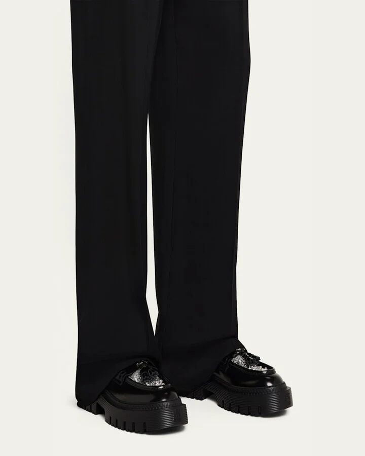 Men's MA Crystal Jumbo Tassel Loafers - Image 4