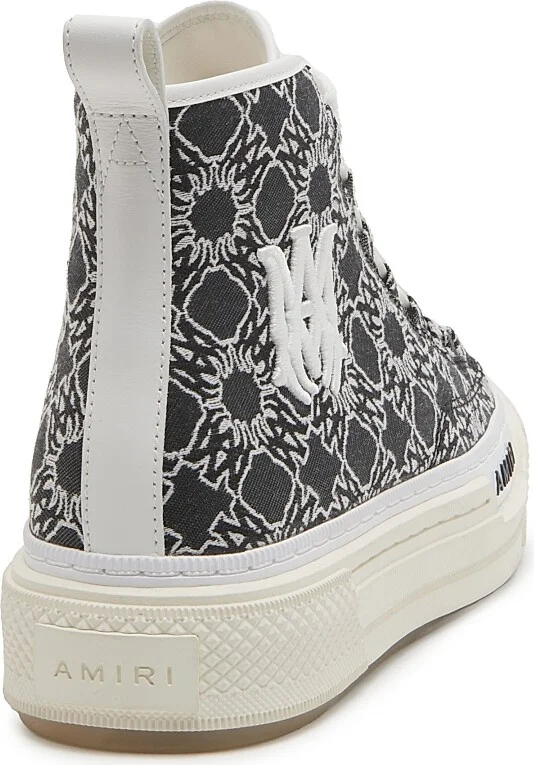 Men's MA Quad Court Hi Sneakers - Black - Size 15 - Image 3