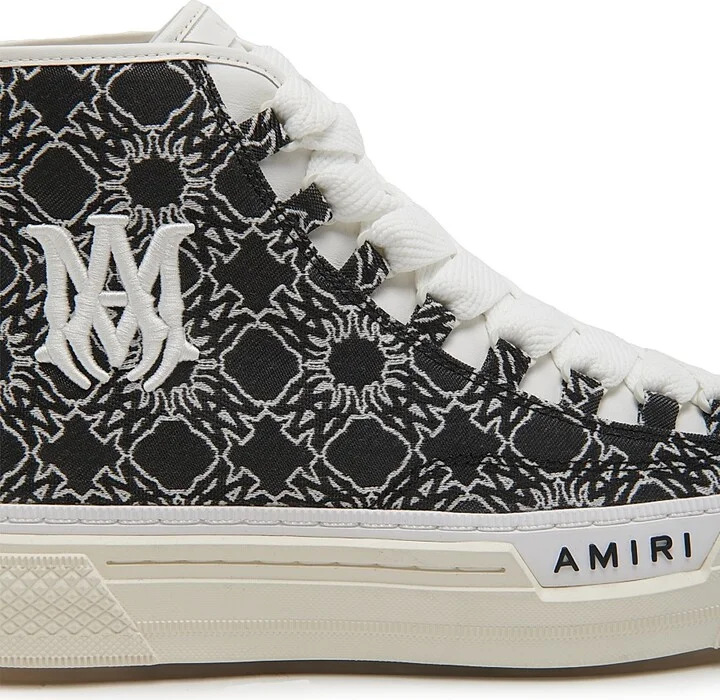 Men's MA Quad Court Hi Sneakers - Black - Size 15 - Image 5