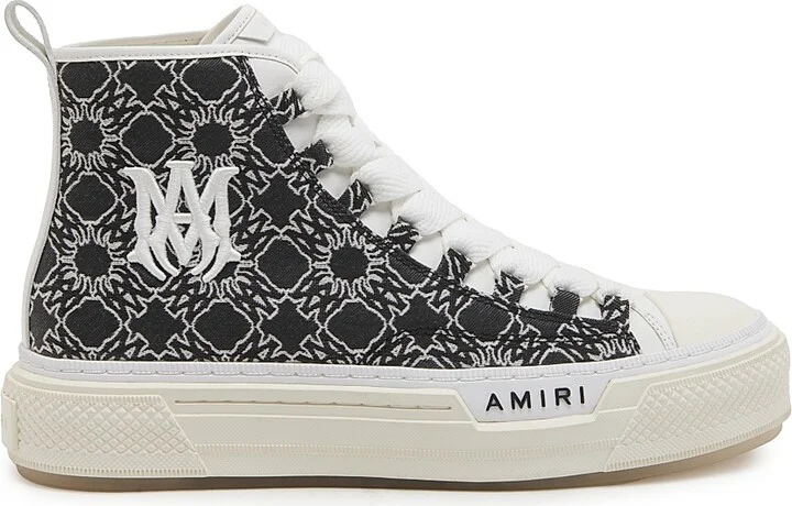 Men's MA Quad Court Hi Sneakers - Black - Size 15