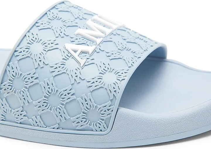 Men's Ma Quad Logo Slide Sandals - Ashley Blue - Size 15 - Image 5