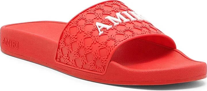 Men's Ma Quad Logo Slide Sandals - Ashley Blue - Size 15 - Image 6