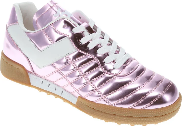 Mens Madrid 82 Metallic Genuine Leather Premium Lace Up Athletic Sneaker Shoe