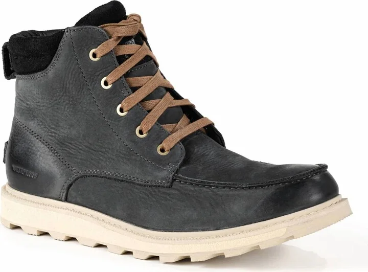 Men's Madson Moc Toe Boots In Coal