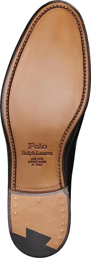Men's Maestra Leather Penny Loafers - Black - Size 10 - Image 5