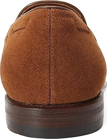 Men's Maestra Tassel Suede Loafers - New Vintage Pale Russet - Size 10 - Image 3