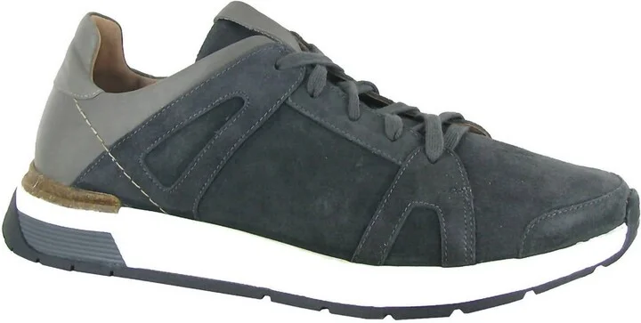 Men's Magnify Sneaker In Oily Midnight Suede/foggy Gray Leather