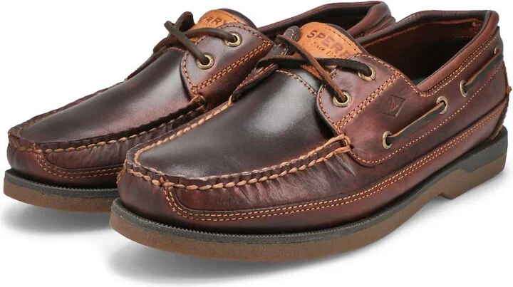 Men's Mako 2 Eye Boat Shoe In Amaretto