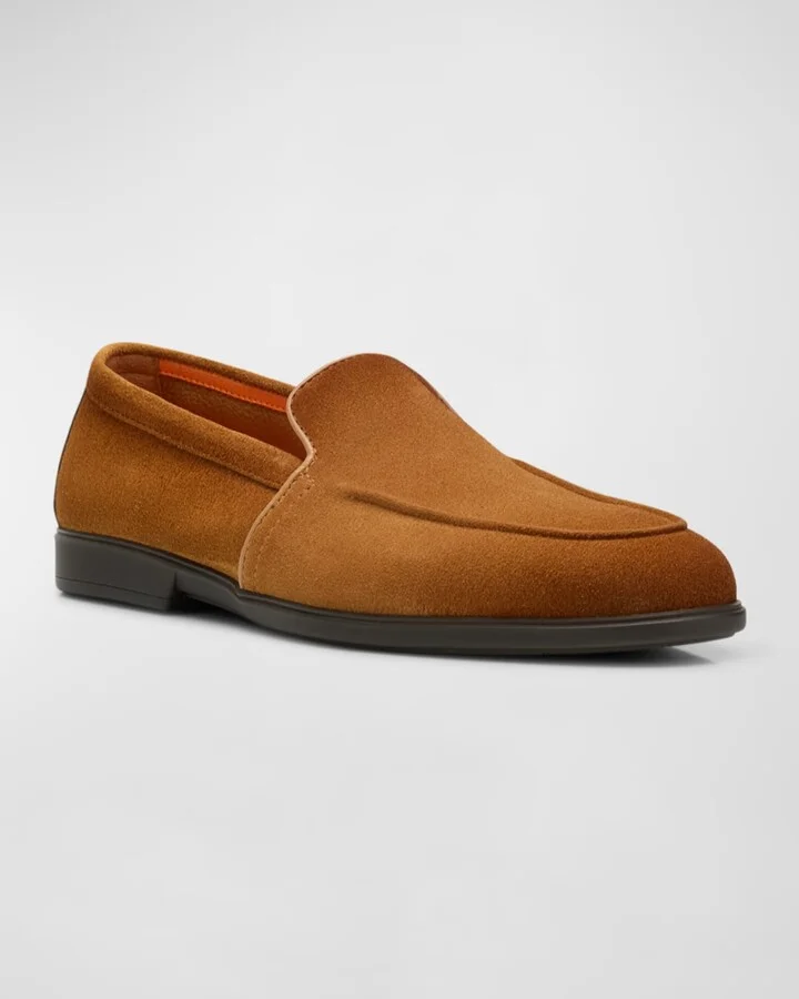 Men's Malibu Suede Slip-On Sport Loafers - Image 3