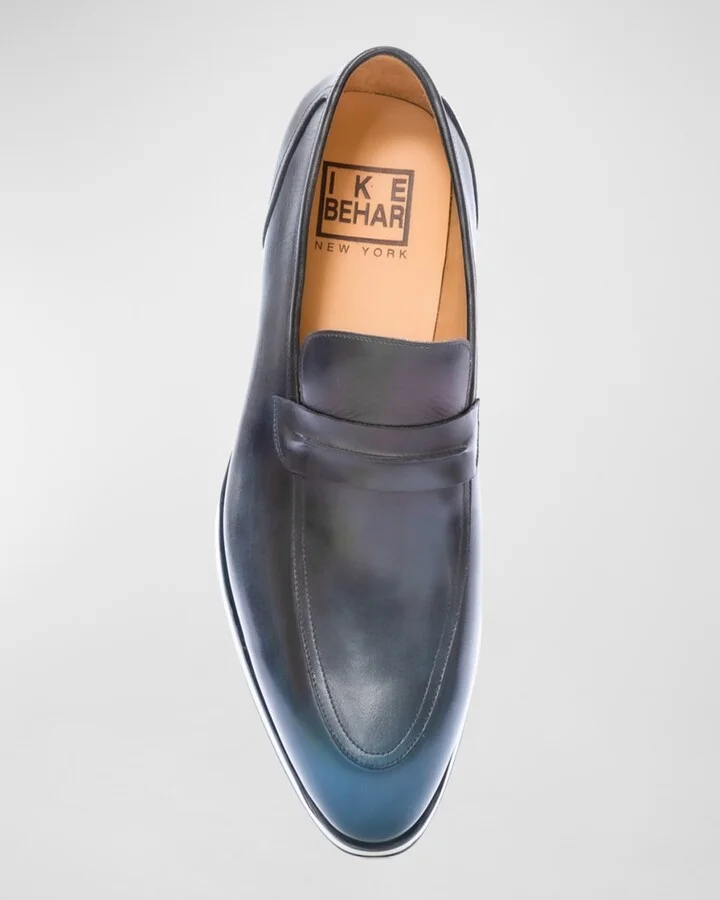 Men's Mannoir Leather Loafers - Image 5