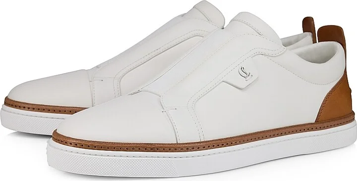 Men's Marcontonio Leather Sneakers - Black - Size 8 - Image 2