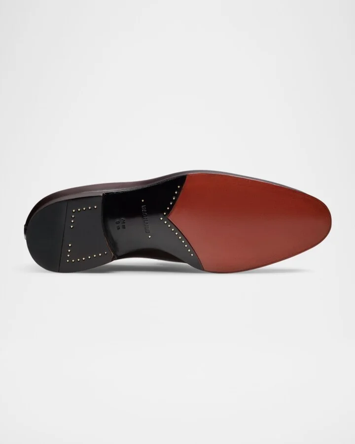 Men's Marquis Leather Penny Loafers - Image 2