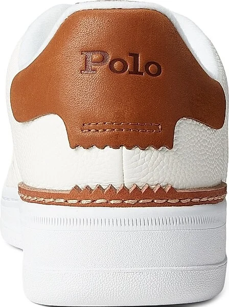 Men's Masters Court Leather Sneakers - Deckwash White - Size 11 - Image 3