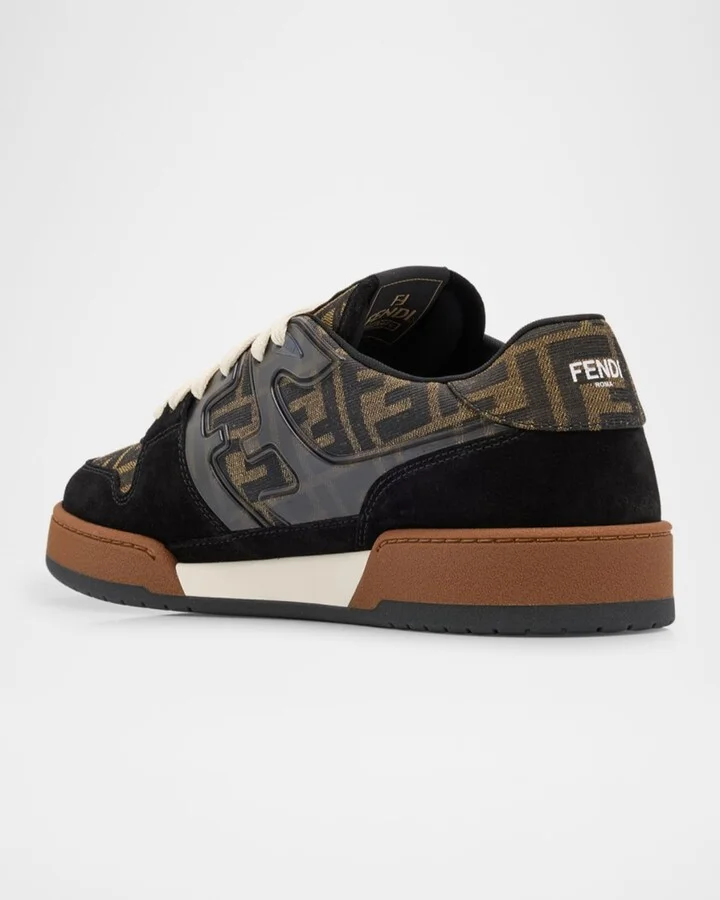Men's Match FF Jacquard Low-Top Sneakers - Image 2