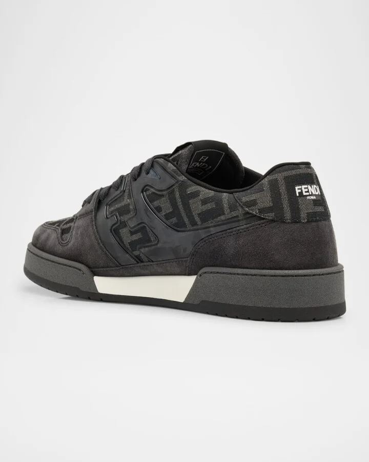 Men's Match FF Jacquard Low-Top Sneakers - Image 6