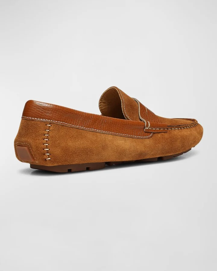 Men's Maverick Suede Driving Shoes - Image 2