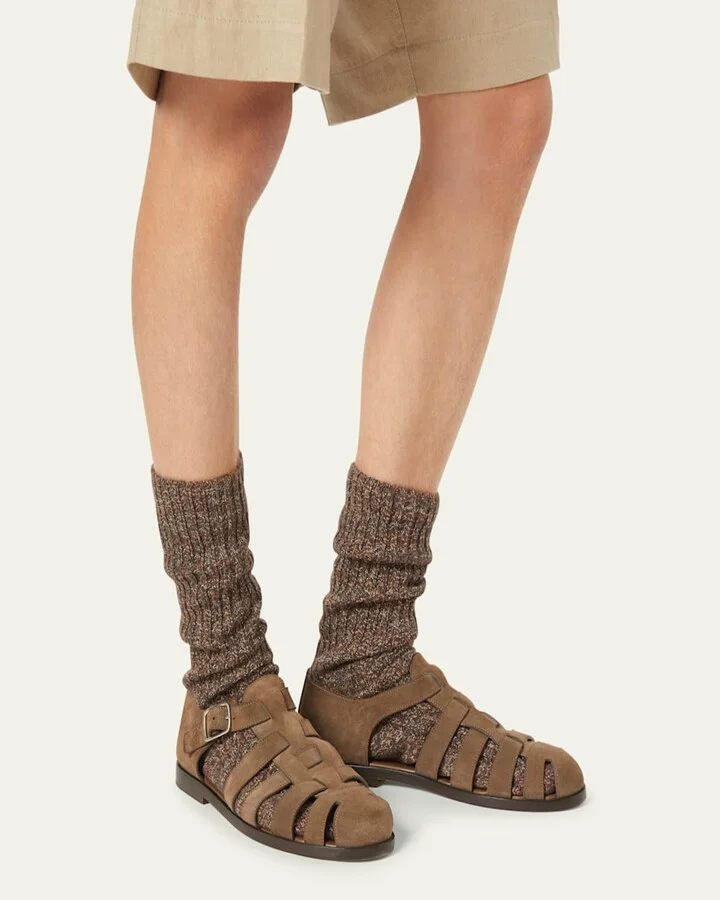 Men's Maxime Walk Suede Fisherman Sandals - Image 2