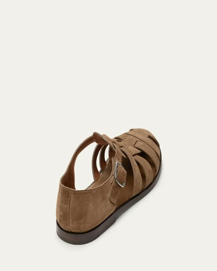 Men's Maxime Walk Suede Fisherman Sandals - Image 3