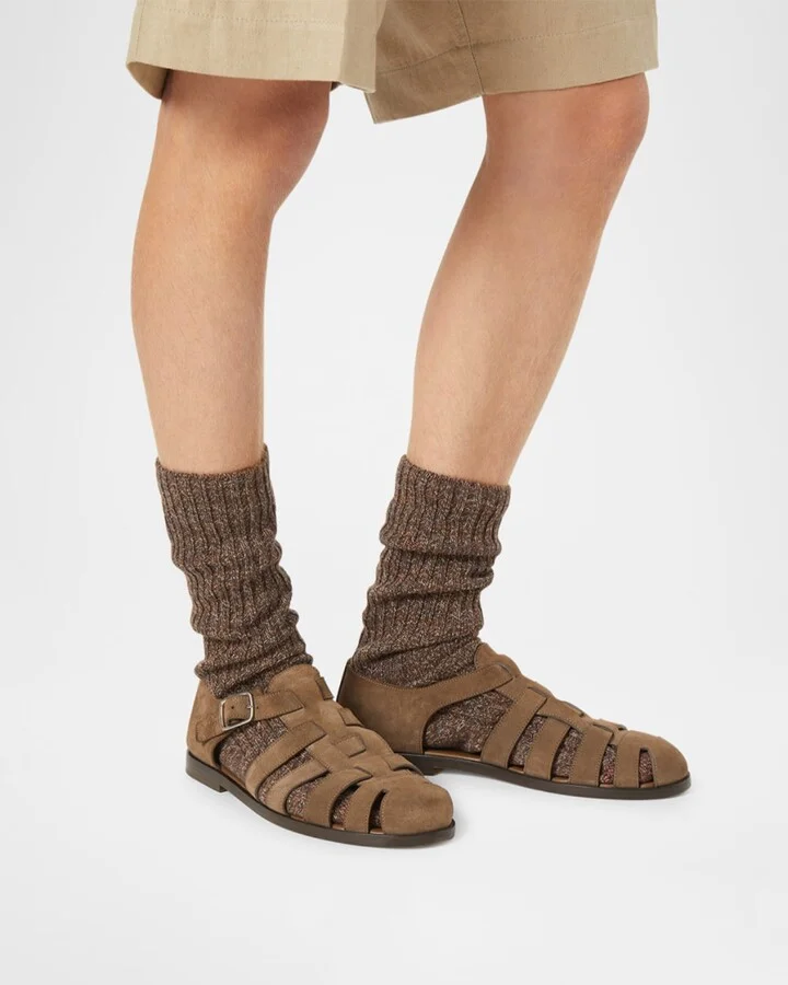 Men's Maxime Walk Suede Fisherman Sandals - Image 3