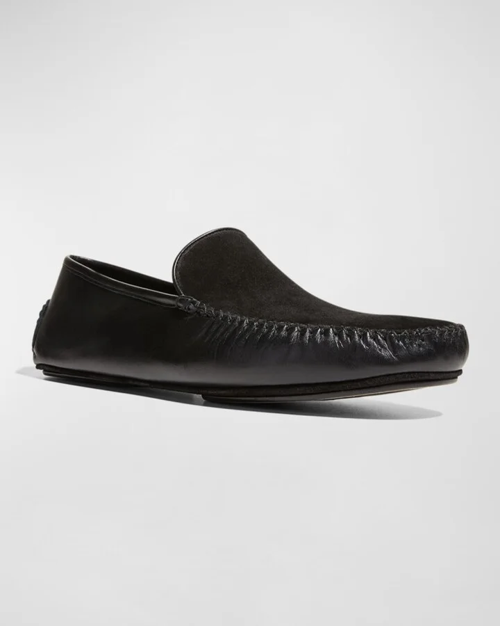 Men's Mayfair Suede-Leather Loafers - Image 5