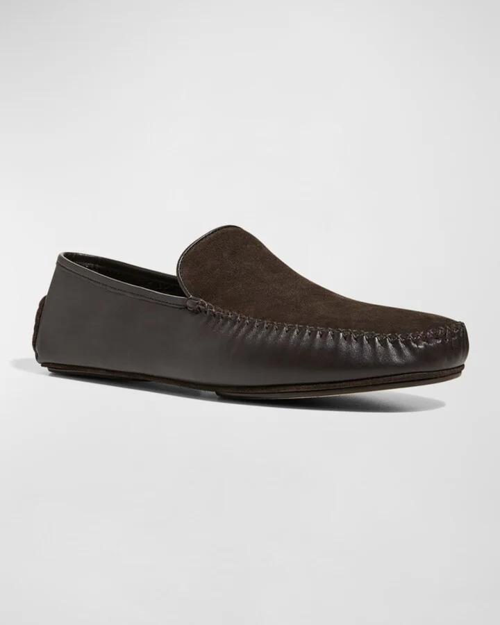 Men's Mayfair Suede-Leather Loafers - Image 3