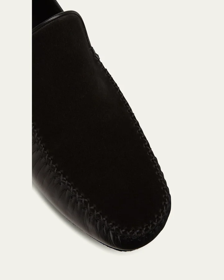 Men's Mayfair Suede-Leather Loafers - Image 3