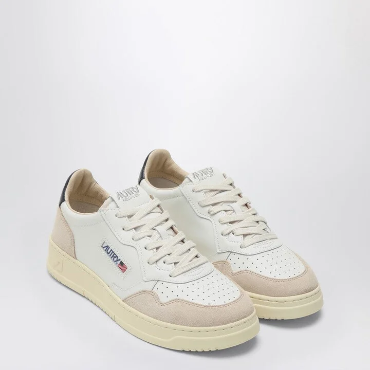 Men's Medalist /blue Leather Trainer