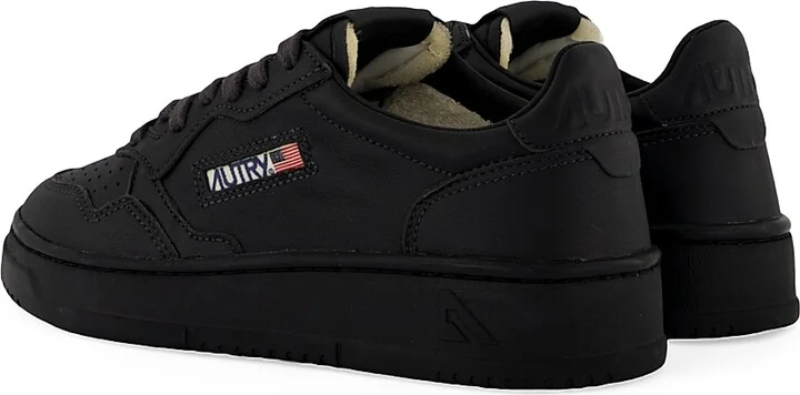 Men's Medalist Leather Low-Top Sneakers - Meteorite - Size 6 - Image 3