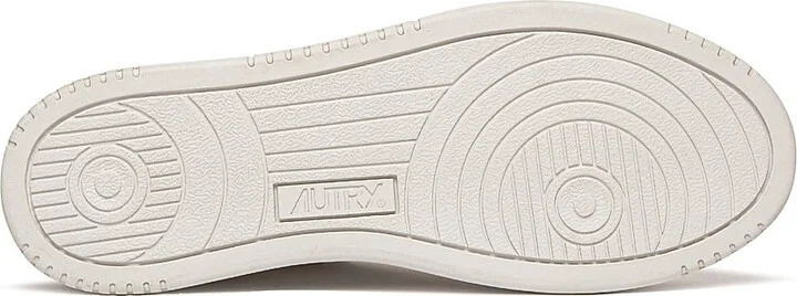 Men's Medalist Leather Low-Top Sneakers - White Blue - Size 6 - Image 10