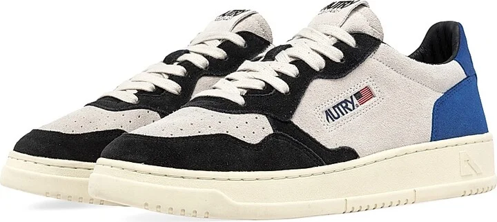 Men's Medalist Suede Low-Top Sneakers - White - Size 6 - Image 7