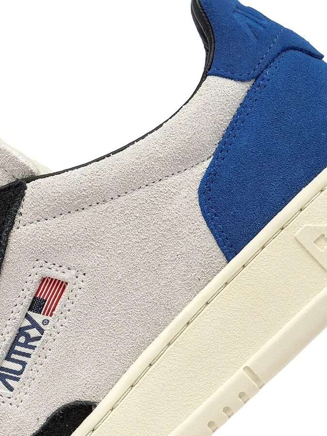 Men's Medalist Suede Low-Top Sneakers - White - Size 6 - Image 11