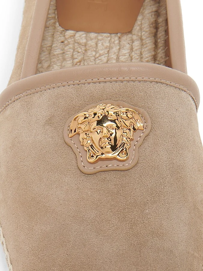 Men's Medusa Suede Espadrilles - Sand Gold - Size 7 - Image 5