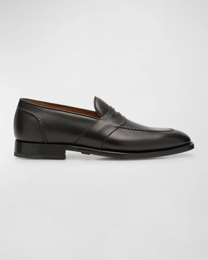 Men's Meegan Leather Penny Loafers