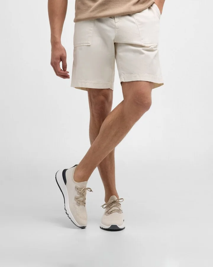 Men's Melange Knit Runner Sneakers - Image 4
