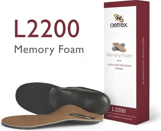 Men's Memory Foam Orthotics - Insole for Extra Cushioning