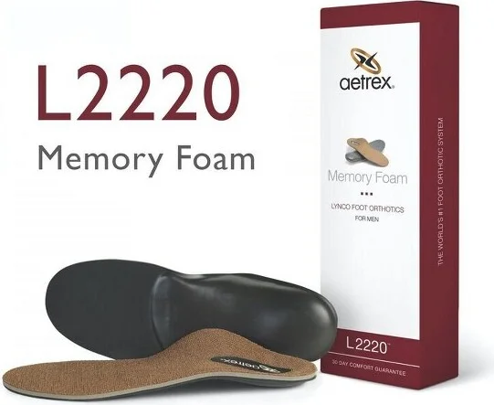 Men's Memory Foam Posted Orthotics