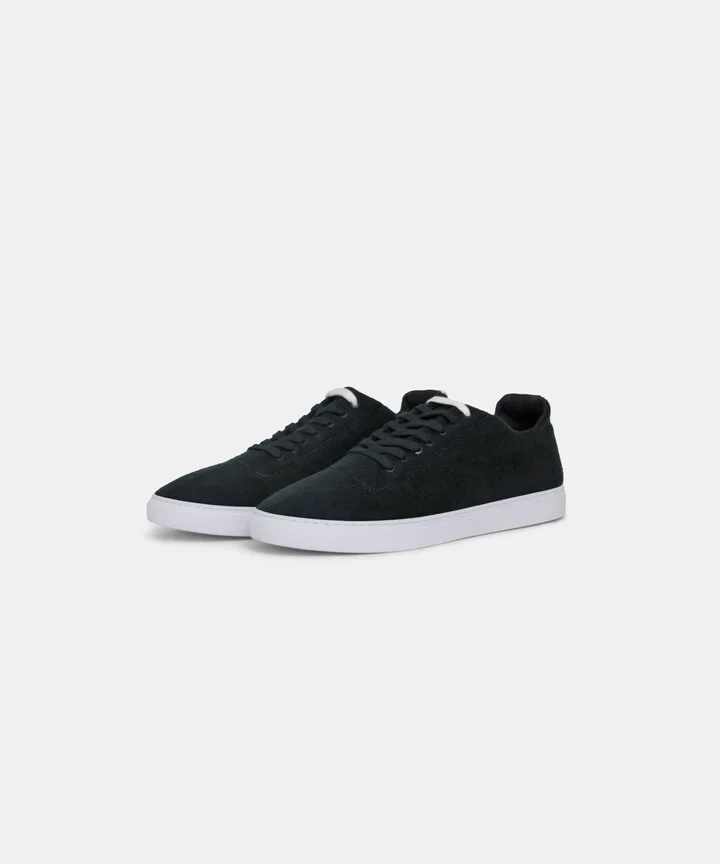 Men's Merino Cashmere Lace Up Sneakers - Image 2