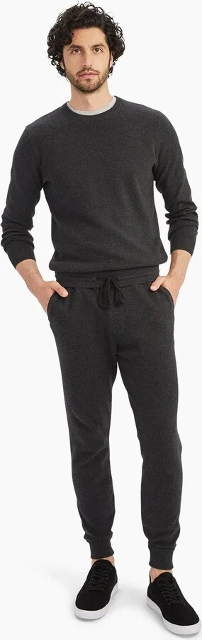 Men's Merino Cashmere Lace Up Sneakers - Image 7