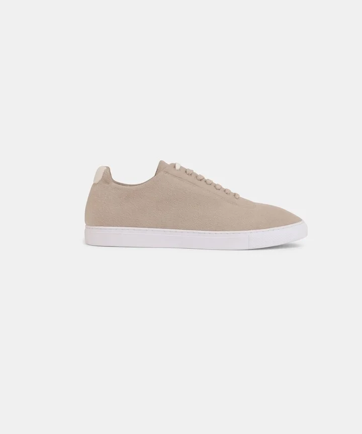 Men's Merino Cashmere Lace Up Sneakers - Image 11