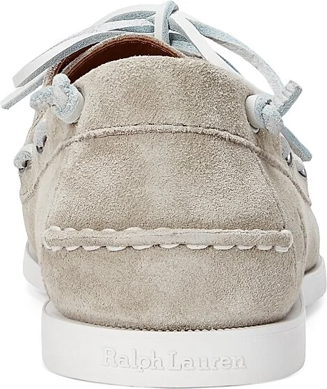 Men's Merton Suede Boat Shoes - Milkshake - Size 10 - Image 3