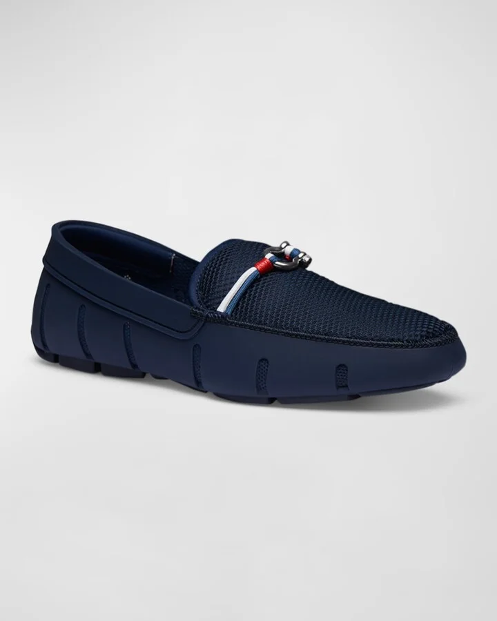 Men's Mesh and Rubber Riva Loafers - Image 3