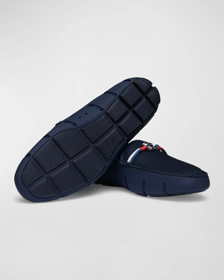 Men's Mesh and Rubber Riva Loafers - Image 6