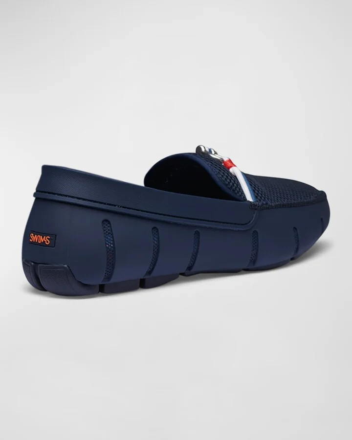 Men's Mesh and Rubber Riva Loafers - Image 7