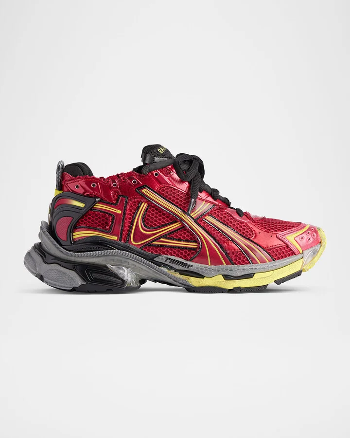 6711 Red/fl Yell/grey/blk